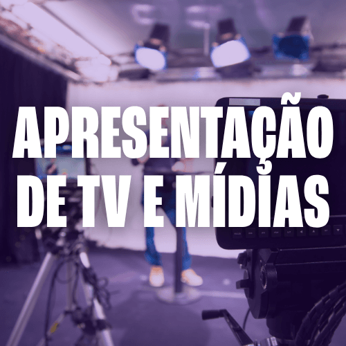 Curso profissionalizante de apresentação de TV e mídias digitais com DRT na Escola de Rádio