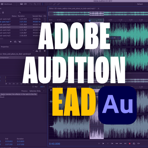 Curso online EAD de Adobe Audition para edição de áudio com Carlos Molla na Escola de Rádio