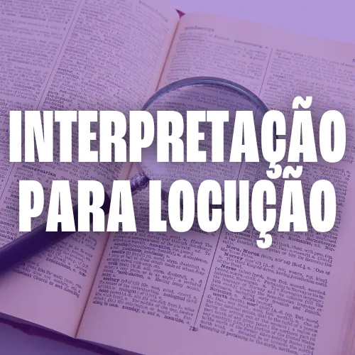 Curso livre Express de interpretação para locução com Dayse Richffer, atriz e dubladora